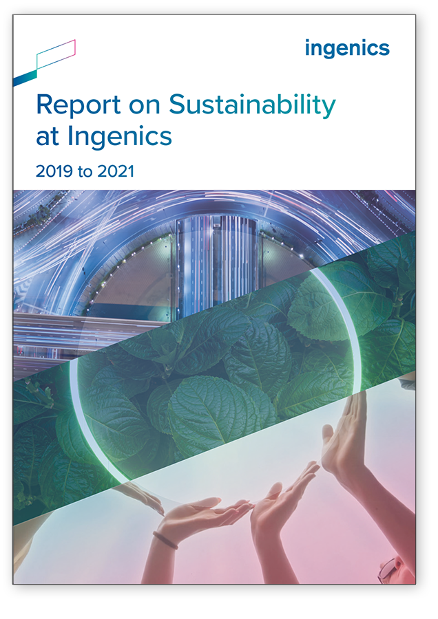 Sustainability report at Ingenics 2019 to 2021